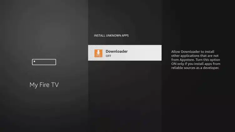 downloader on firestick new interface 13 - Installasjon IPTVNOR